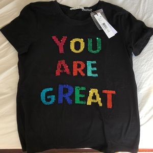 Alice and Olivia t-shirt